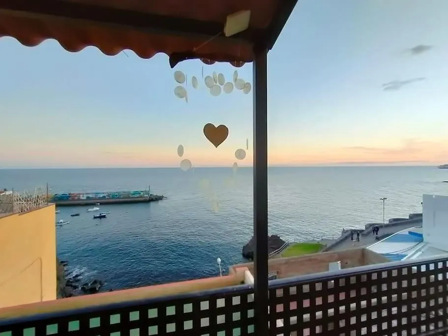 דירה לוס אבריגוס Vista Bonita Tenerife Sur Plena Vista Al Mar